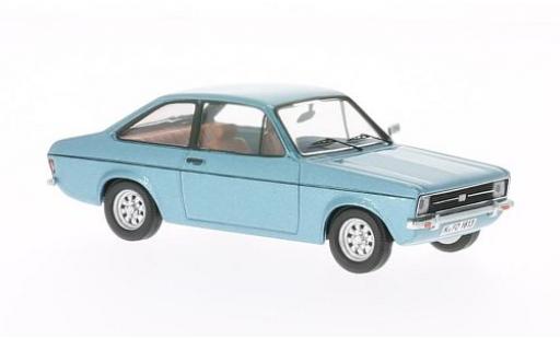 Ford Escort 1/43 WhiteBox II mettalic blau 1975 modellautos