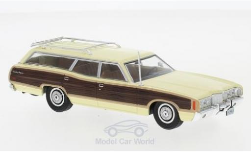 Modellautos Ford LTD 1/43 WhiteBox Country Squire gelb/Holzoptik 1972 Ford LTD 1/43 WhiteBox Country Squire gelb/Holzoptik 1972 modellautos