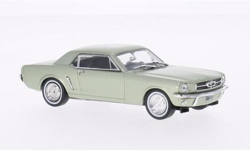 Modellautos Ford Mustang 1/43 WhiteBox mettalic grün 1965 Ford Mustang 1/43 WhiteBox mettalic grün 1965 modellautos