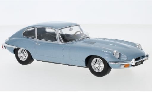 Jaguar E-Type 1/24 WhiteBox mettalic blau modellautos
