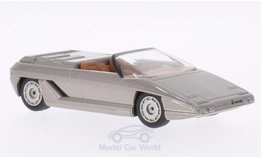Lamborghini Athon 1/43 WhiteBox Bertone mettalic grau 1980 modellautos