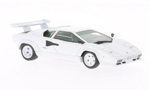 Lamborghini Countach 1/43 WhiteBox LP400 S weiss 1978 modellautos