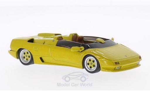 Lamborghini Diablo 1/43 WhiteBox Roadster Prototyp gelb 1992 modellautos