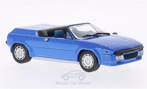 Lamborghini Jalpa 1/43 WhiteBox Spyder Prototipo mettalic blau 1987 modellautos