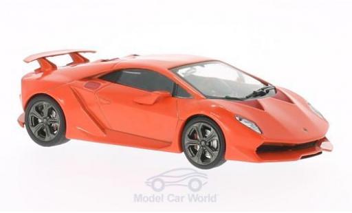 Lamborghini Sesto Elemento 1/43 WhiteBox rot 2010 modellautos