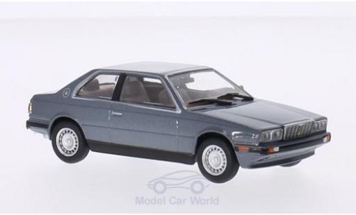 Modellautos Maserati Biturbo 1/43 WhiteBox mettalic grau Maserati Biturbo 1/43 WhiteBox mettalic grau modellautos