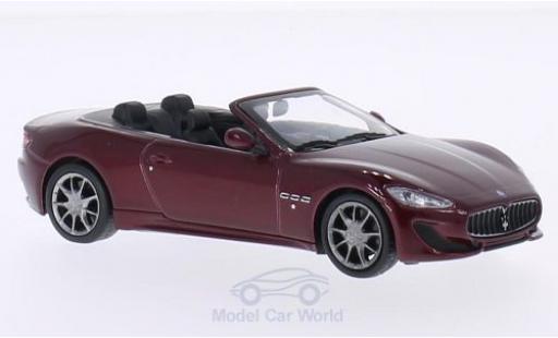 Maserati GranCabrio 1/43 WhiteBox Sport rot 2013 modellautos