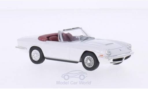 Modellautos Maserati Mistral 1/43 WhiteBox Spyder weiss Maserati Mistral 1/43 WhiteBox Spyder weiss modellautos