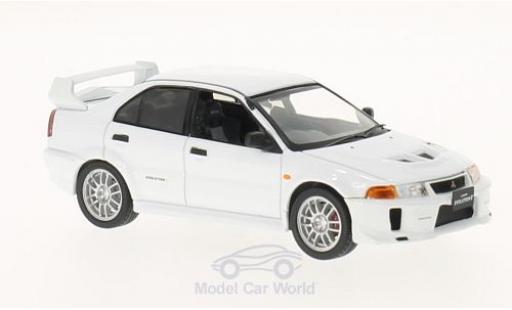 Mitsubishi Lancer 1/43 WhiteBox Evo V weiss RHD 1998 modellautos