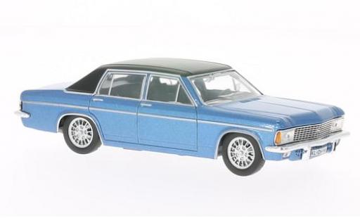 Opel Admiral 1/43 WhiteBox B mettalic blau/schwarz 1969 modellautos