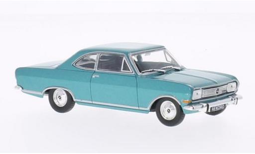 Opel Rekord 1/43 WhiteBox B Coupe mettalic türkis 1965 modellautos