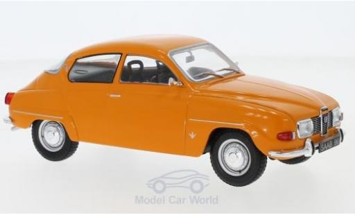 Saab 96 1/24 WhiteBox V4 orange 1970 modellautos