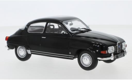 Saab 96 1/24 WhiteBox V4 schwarz 1970 modellautos