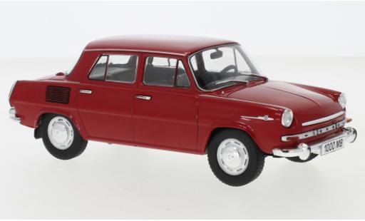 Modellautos Skoda 1000 1/24 WhiteBox MB rot 1968 Skoda 1000 1/24 WhiteBox MB rot 1968 modellautos