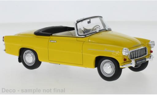 Modellautos Skoda Felicia 1/24 WhiteBox Cabrio gelb 1959 Skoda Felicia 1/24 WhiteBox Cabrio gelb 1959 modellautos