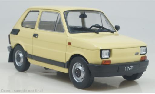 Modellautos Fiat 126 1/24 WhiteBox p jaune clair 1985 Fiat 126 1/24 WhiteBox p jaune clair 1985 modellautos