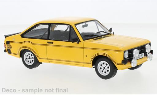 Ford Escort 1/24 WhiteBox MK II 1600 Sport jaune 1977 modellautos