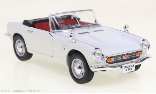Modellautos Honda S800 1/24 WhiteBox blanche 1966 Honda S800 1/24 WhiteBox blanche 1966 modellautos