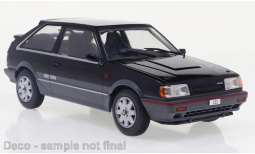 Modellautos Mazda 323 1/24 WhiteBox 4WD Turbo noire/metallise grau 1989 Mazda 323 1/24 WhiteBox 4WD Turbo noire/metallise grau 1989 modellautos