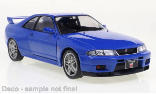 Modellautos Nissan Skyline 1/24 WhiteBox GT-R (R33) bleu 1997 Nissan Skyline 1/24 WhiteBox GT-R (R33) bleu 1997 modellautos