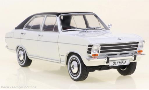 Modellautos Opel Olympia 1/24 WhiteBox A blanche/matte-noire 1967 Opel Olympia 1/24 WhiteBox A blanche/matte-noire 1967 modellautos