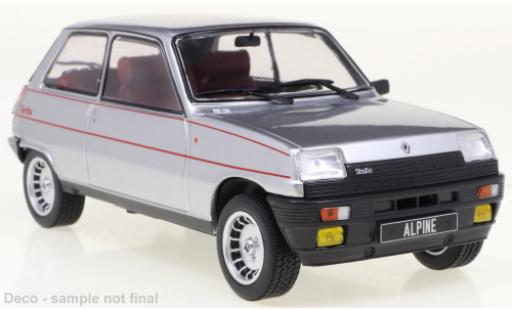 Modellautos Renault 5 1/24 WhiteBox Alpine silber/Dekor 1982 Renault 5 1/24 WhiteBox Alpine silber/Dekor 1982 modellautos