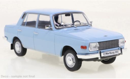 Modellautos Wartburg 353 1/24 WhiteBox blau 1967 Wartburg 353 1/24 WhiteBox blau 1967 modellautos