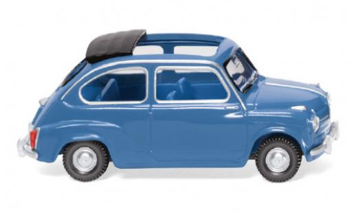 Fiat 600 1/87 Wiking blau 1955 modellautos