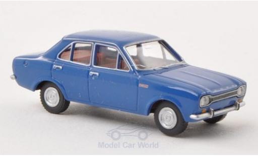 Ford Escort 1/87 Wiking I blau 4-Türer modellautos