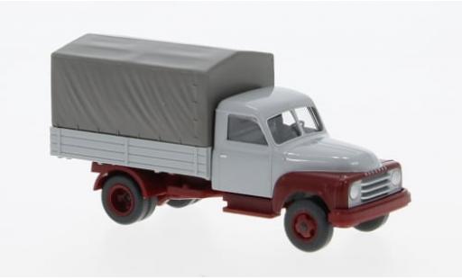 Modellautos Hanomag L28 1/87 Wiking grau/rot 1950 1:87 Hanomag L28 1/87 Wiking grau/rot 1950 1:87 modellautos