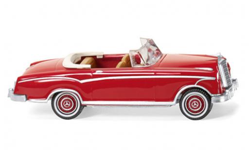 Modellautos Mercedes 220 1/87 Wiking S Cabriolet (W180 II) rot Mercedes 220 1/87 Wiking S Cabriolet (W180 II) rot modellautos