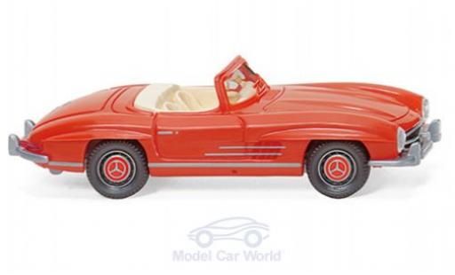 Modellautos Mercedes 300 1/87 Wiking SL Roadster rot 1957 Mercedes 300 1/87 Wiking SL Roadster rot 1957 modellautos