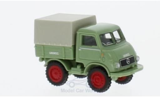 Mercedes Unimog 1/87 Wiking U 401 grün modellautos