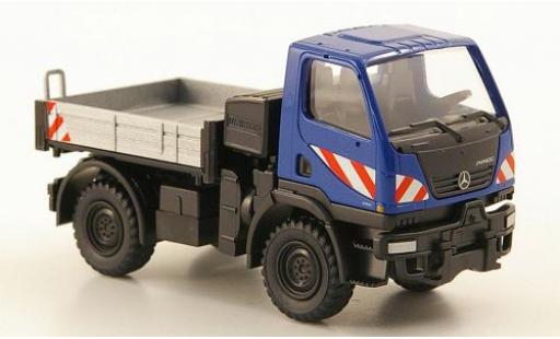 Mercedes Unimog 1/87 Wiking U20 Pritsche blau modellautos