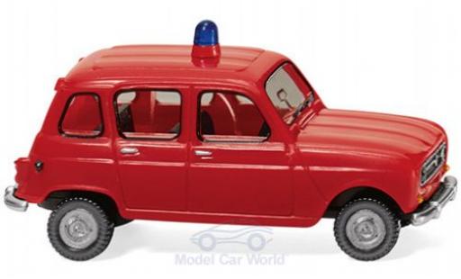 Renault 4 1/87 Wiking Feuerwehr modellautos