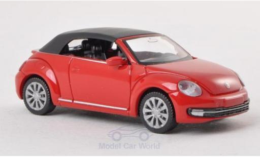 Modellautos Volkswagen Beetle Cabriolet 1/87 Wiking Cabriolet rot geschlossen Volkswagen Beetle Cabriolet 1/87 Wiking Cabriolet rot geschlossen modellautos