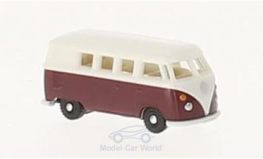 Modellautos Volkswagen T1 B 1/160 Wiking Bus rot/weiss Volkswagen T1 B 1/160 Wiking Bus rot/weiss modellautos