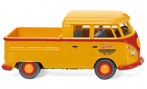 Modellautos Volkswagen T1 1/87 Wiking Doppelkabine Bölling 1963 Volkswagen T1 1/87 Wiking Doppelkabine Bölling 1963 modellautos