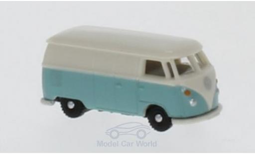 Modellautos Volkswagen T1 A 1/160 Wiking Kastenwagen türkis/weiss Volkswagen T1 A 1/160 Wiking Kastenwagen türkis/weiss modellautos