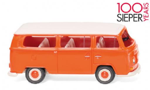 Modellautos Volkswagen T2 1/87 Wiking Bus orange/weiss 1967 Volkswagen T2 1/87 Wiking Bus orange/weiss 1967 modellautos
