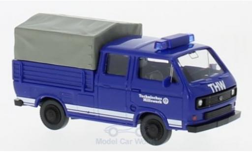 Modellautos Volkswagen T3 B 1/87 Wiking Doppelkabine THW Volkswagen T3 B 1/87 Wiking Doppelkabine THW modellautos