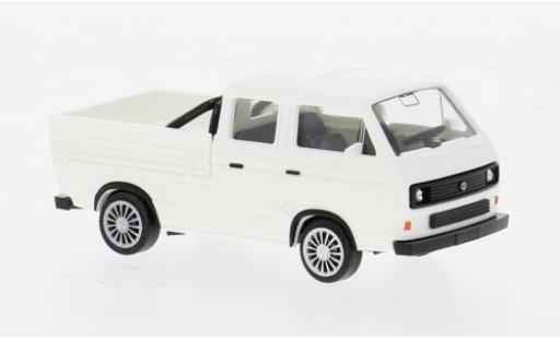 Modellautos Volkswagen T3 1/87 Wiking Doppelkabine weiss 1979 1:87 Volkswagen T3 1/87 Wiking Doppelkabine weiss 1979 1:87 modellautos