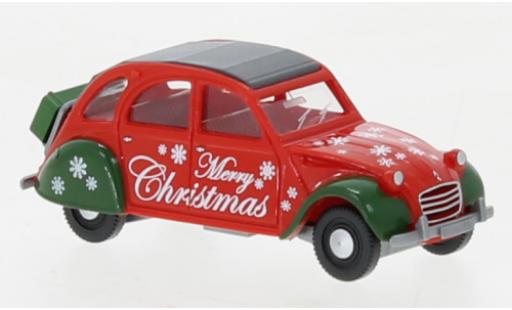 Modellautos Citroen 2CV 1/87 Wiking Merry Christmas 1963 Citroen 2CV 1/87 Wiking Merry Christmas 1963 modellautos