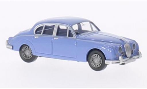 Jaguar MK 1/87 Wiking II bleu clair modellautos