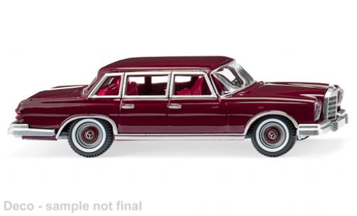 Modellautos Mercedes 600 1/87 Wiking (W100) rouge foncé Mercedes 600 1/87 Wiking (W100) rouge foncé modellautos