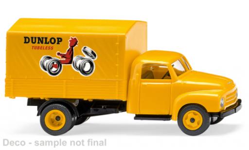 Opel Blitz 1/87 Wiking Dunlop modellautos