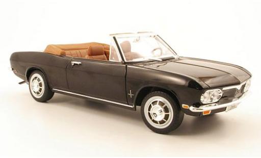 Chevrolet Corvair 1/18 Yat Ming Monza Cabrio schwarz 1969 modellautos