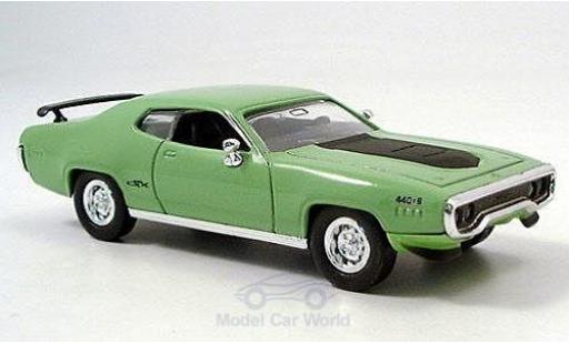 Modellautos Plymouth GTX 1/43 Yat Ming grün/schwarz 1971 Plymouth GTX 1/43 Yat Ming grün/schwarz 1971 modellautos