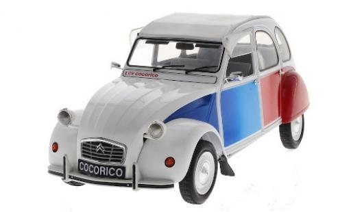 Modellautos Citroen 2CV 1/12 Z Models Cocorico weiss/Dekor 1986 Citroen 2CV 1/12 Z Models Cocorico weiss/Dekor 1986 modellautos